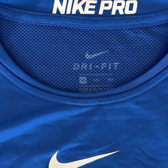 Nike Duke Blue Devils Team SS Compression long work try out field shirt 3XL - Picture 2 of 5